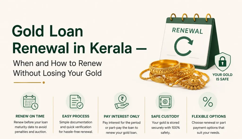 Gold Loan Renewal in Kerala
