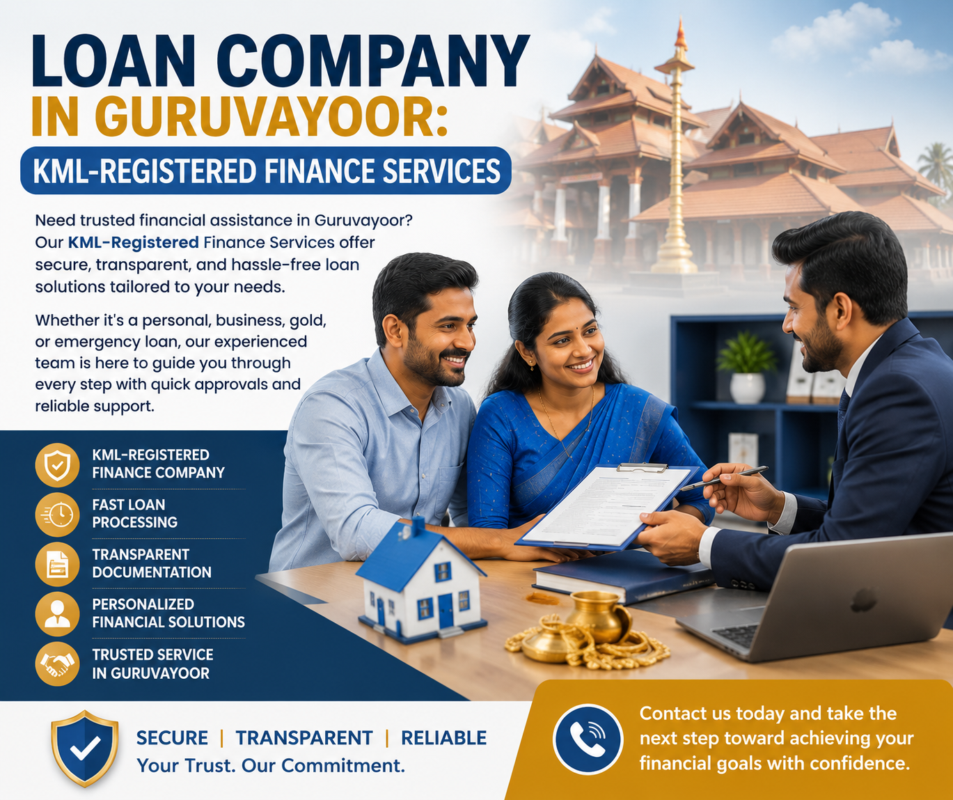 Loan Company in Guruvayoor: KML-Registered Finance Services