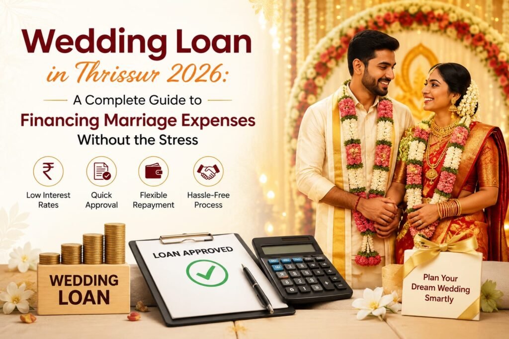 Wedding loan in Thrissur 2026 - gold loan for marriage expenses at Abrus Krishna Finance Guruvayoor