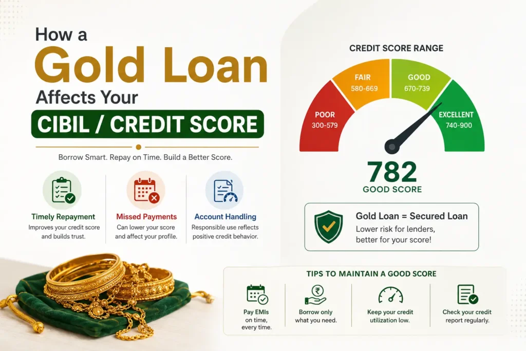 Gold Loan Affects Your CIBIL Score