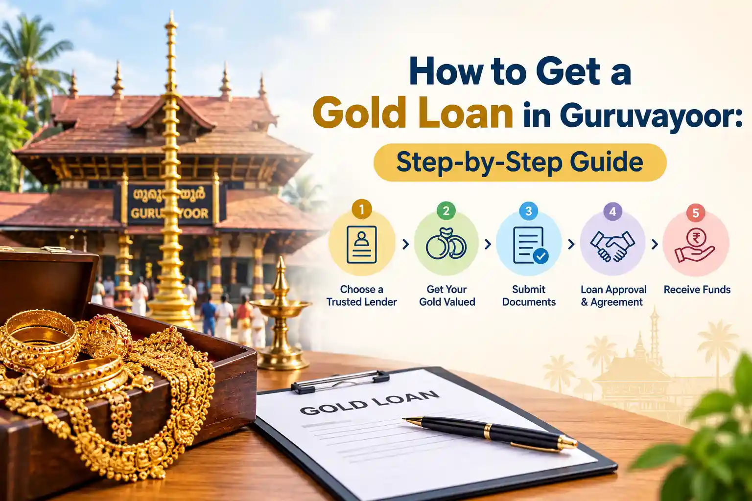 How to Get a Gold Loan in Guruvayoor: Step-by-Step Guide